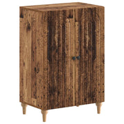 Mobile per scarpe ALKMAAR 59,5 x 39,5 x 90 cm Legno antico 896213