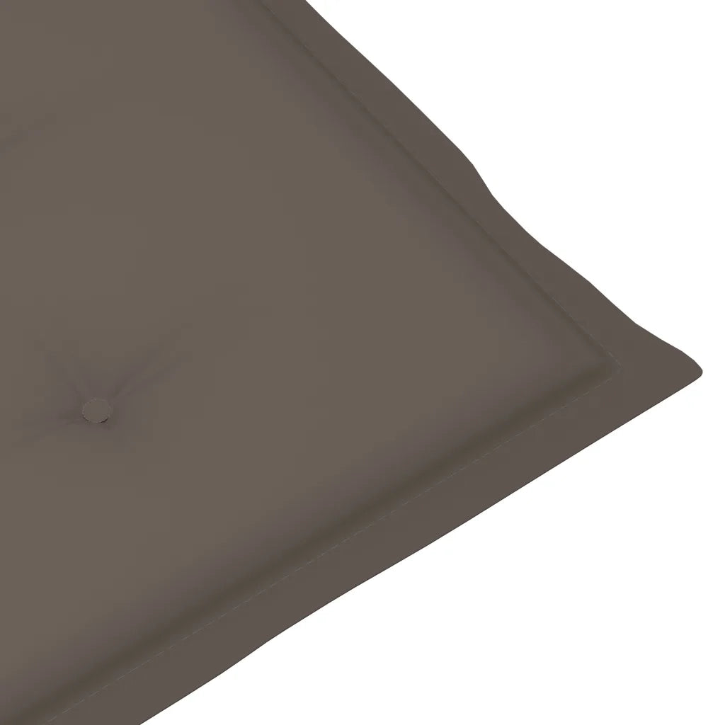 Sedie da Giardino Reclinabili 4 pz con Cuscini Massello Acacia 3065355