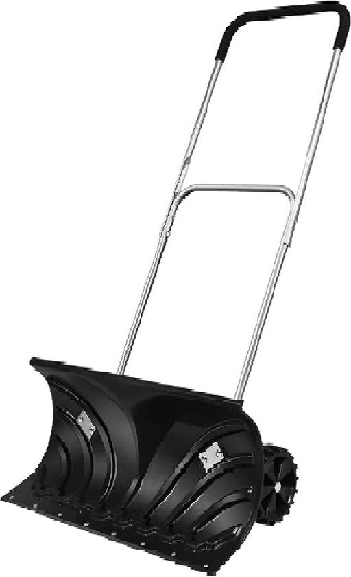 Sneeuwschep con Ruote - Spatola per Neve con Ruote - Spatola per Neve Regolabile - Spatola per Neve con Ruote - Inverno - Per Giardino - Per Discese e Piste Pedonali - Spatola per Neve - 32CM Larghezza di Lavoro