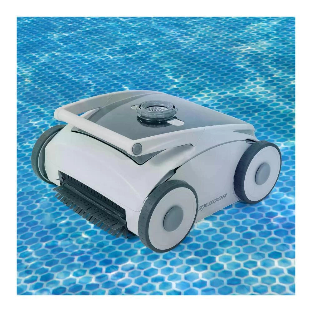 ROBOTTINO PULISCIFONDO AUTOMATICO CON RUOTE 'ZX500R' art. 28624  - INTEX