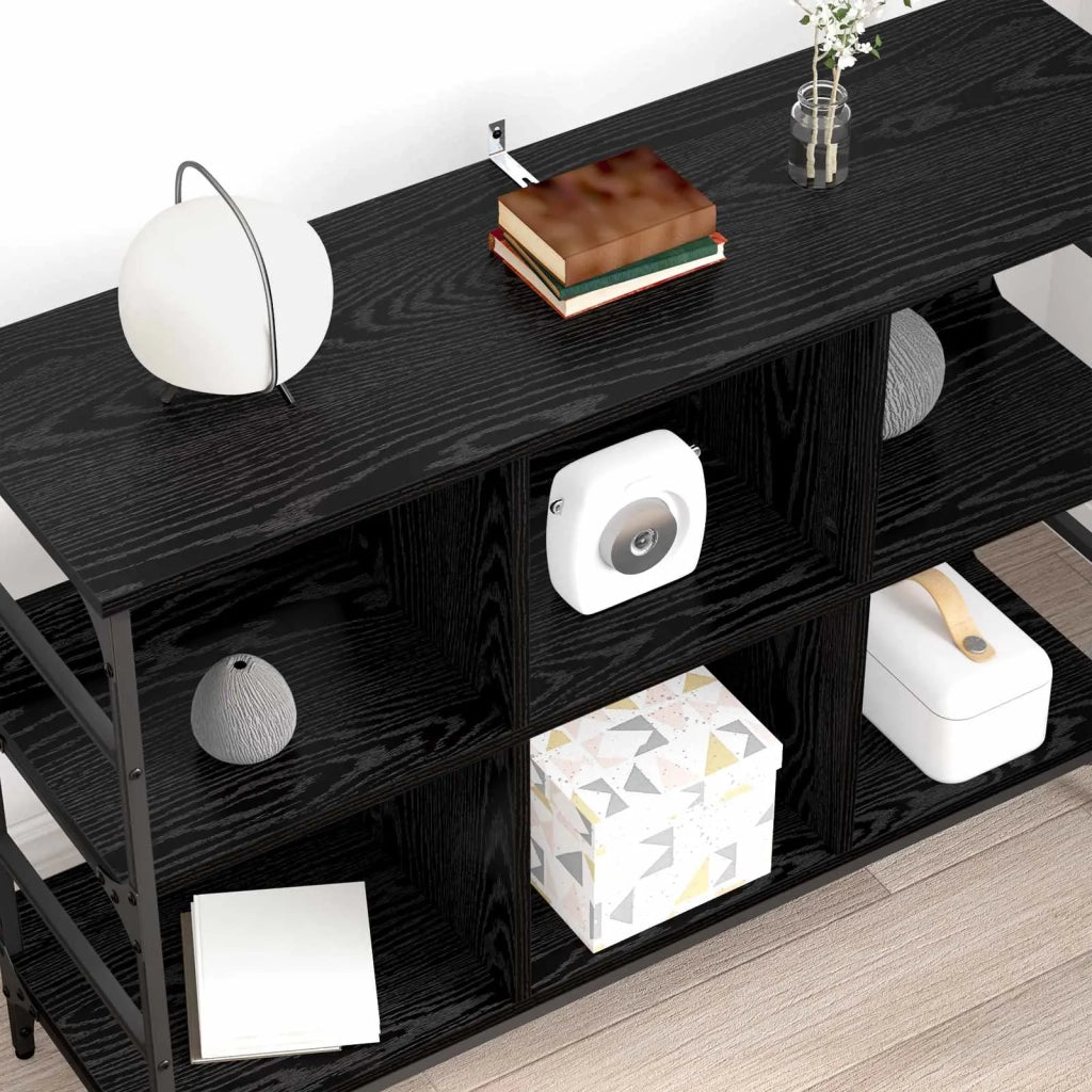 Credenza Rovere Nero 102 x 32 x 73,5 cm 883527