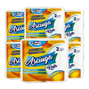 MAURY'S CARTA ASCIUGATUTTO CUCINA 12 ROTOLI 2 VELI ASCIUGAROLLS 380GR