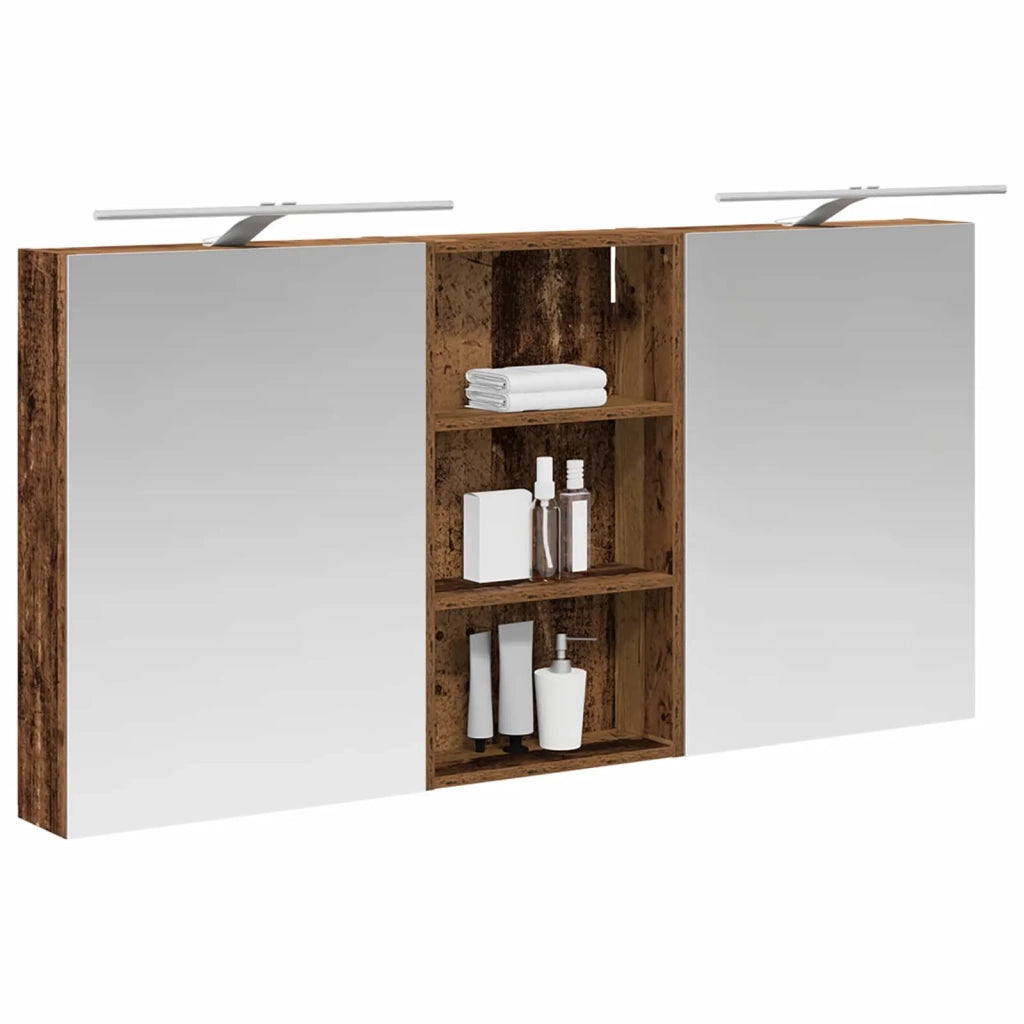 Set di Armadi da Bagno 3 pz 140 x 14,5 x 70 cm 3403790