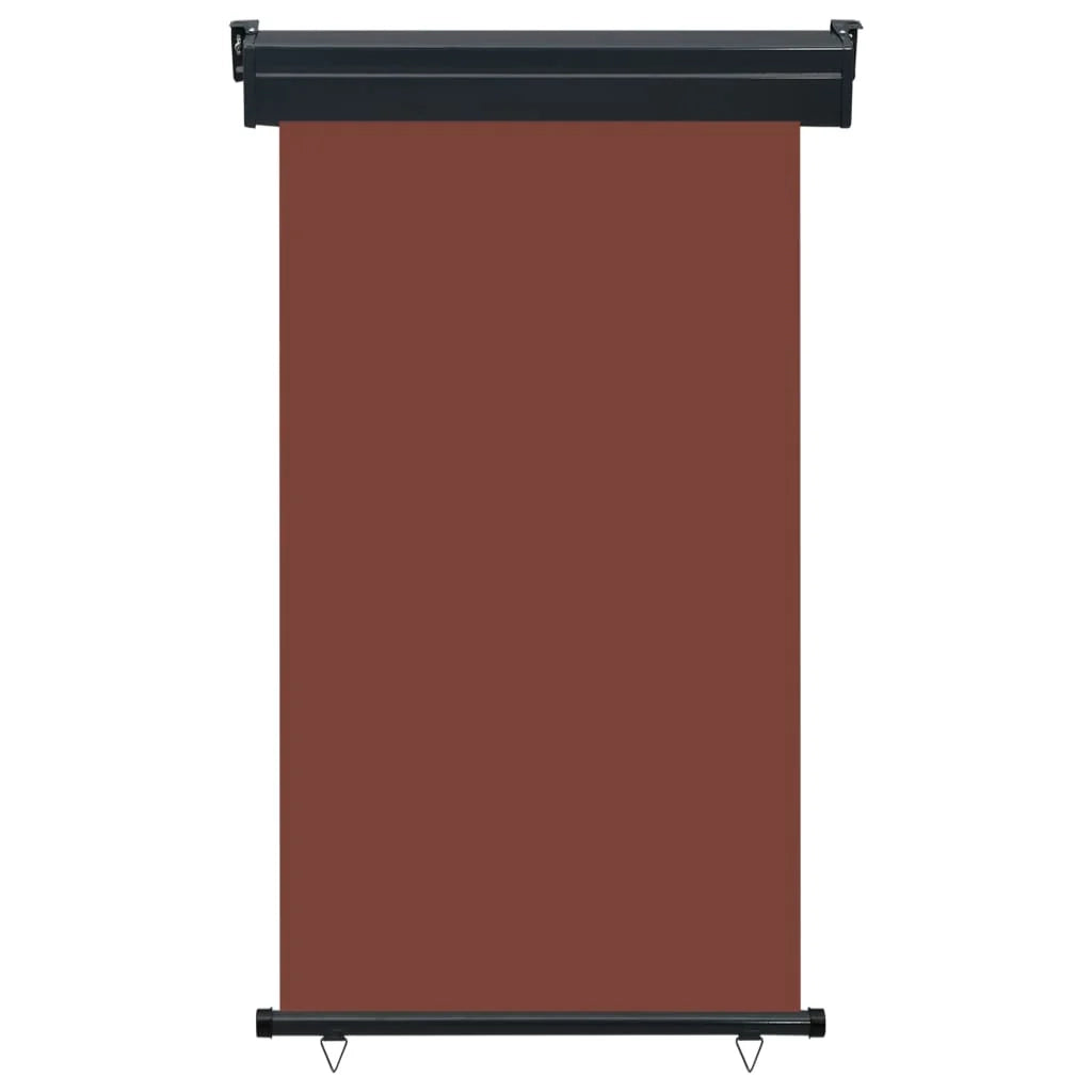 Tenda da sole laterale per balcone 100 x 250 cm marrone 02_0007002