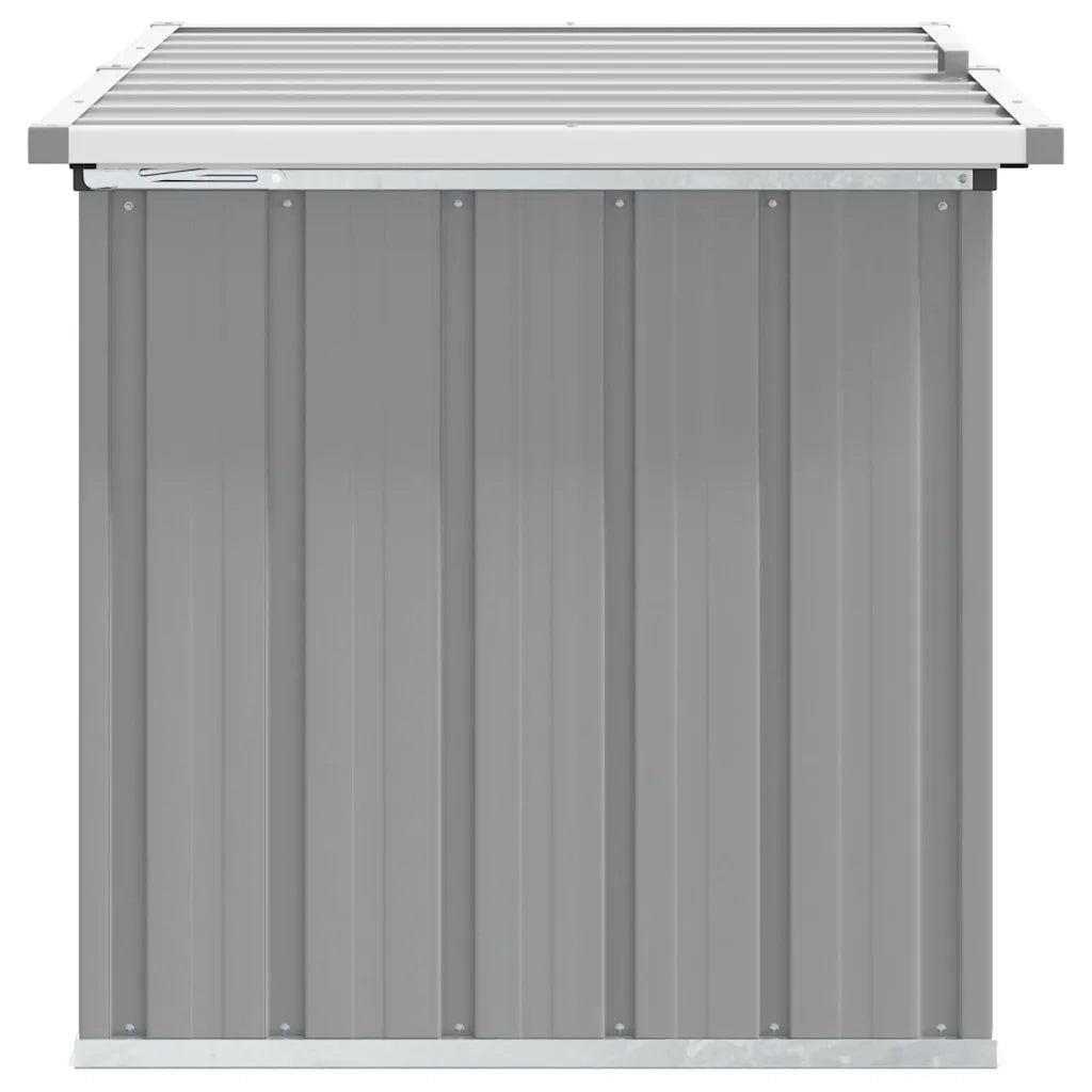 Baule da Giardino Grigio 109x67x65 cm 46258