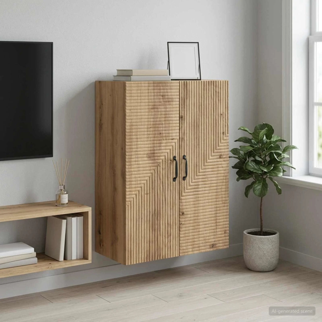 Mobiletto a muro Rovere Artigianale 66 x 34,5 x 90 cm 898574
