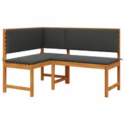 Sedia da Giardino con cuscino Marrone 140 x 100 x 91cm CFW9961379