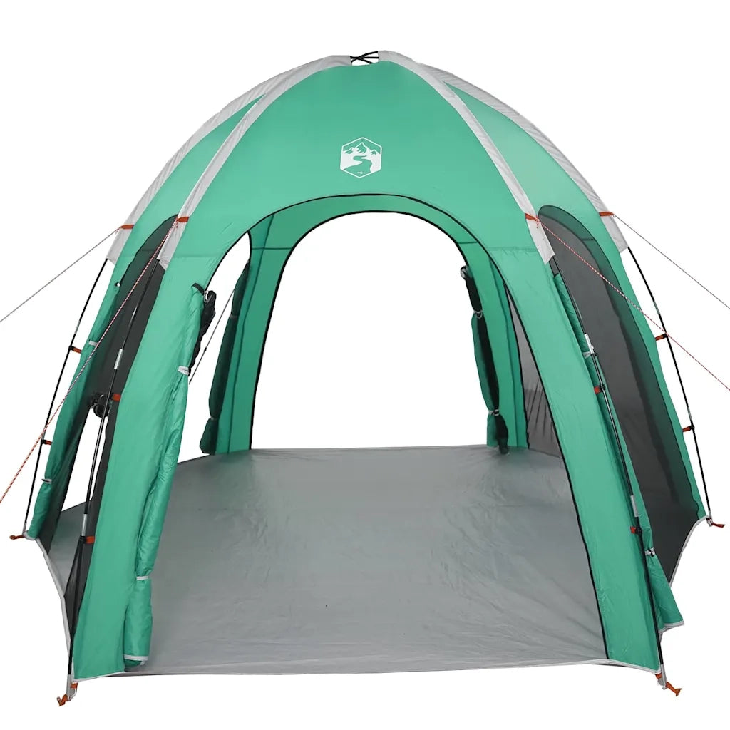 Tenda da Piscina con tetto Verde Mare 366 x 305 x 231 cm 4100653