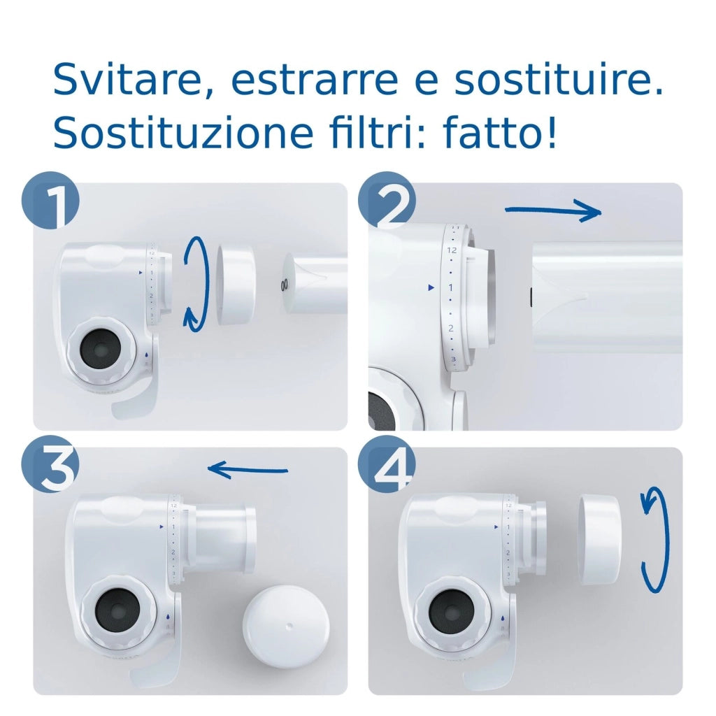 Brita Filtro ON TAP V, 1 filtro (4 mesi) - Riduce piccole particelle, metalli e sostanze che alterano il gusto