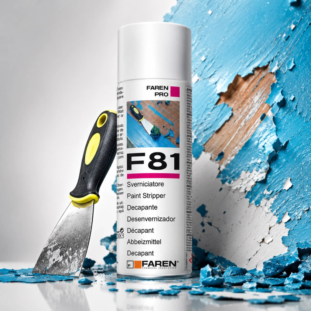 Faren f81 sverniciatore spray rapido per rimozione vernici 400 ml 2 pezzi