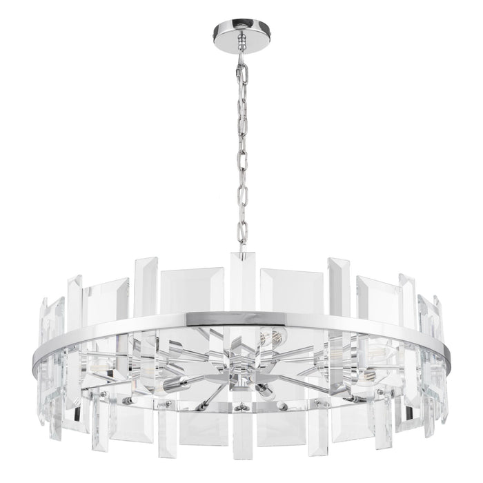 Lampada pendente Modern in Metallo Cerezo Cromo