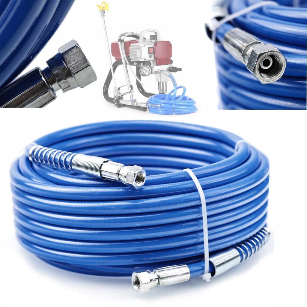 Tubo Alta Pressione per Verniciatura 13m – TPU Resistente, Flessibile | Pressione Max 228 Bar, Filettatura 1/4"