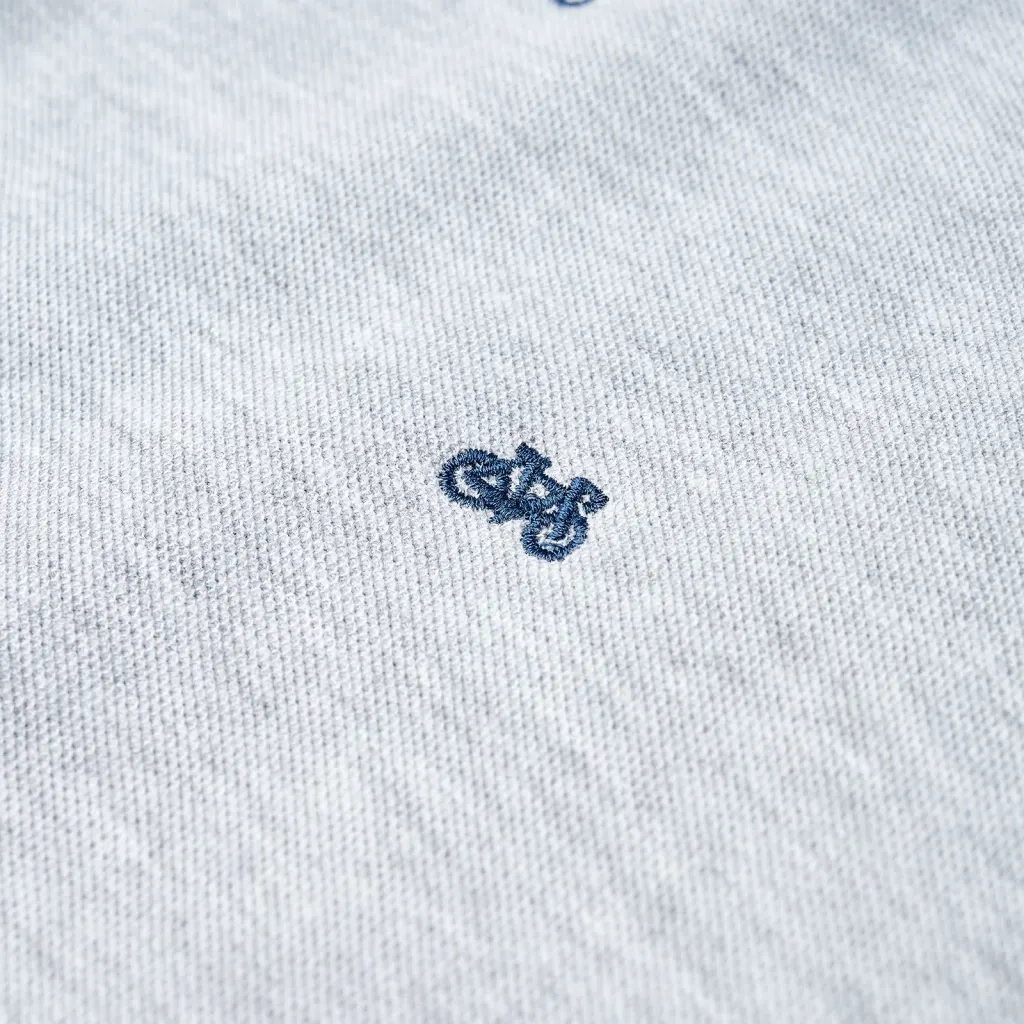 Polo per Bambini Grigio Mélange 104 12165