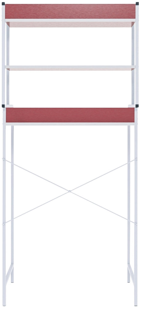 Scaffale per lavatrice Darby bianco