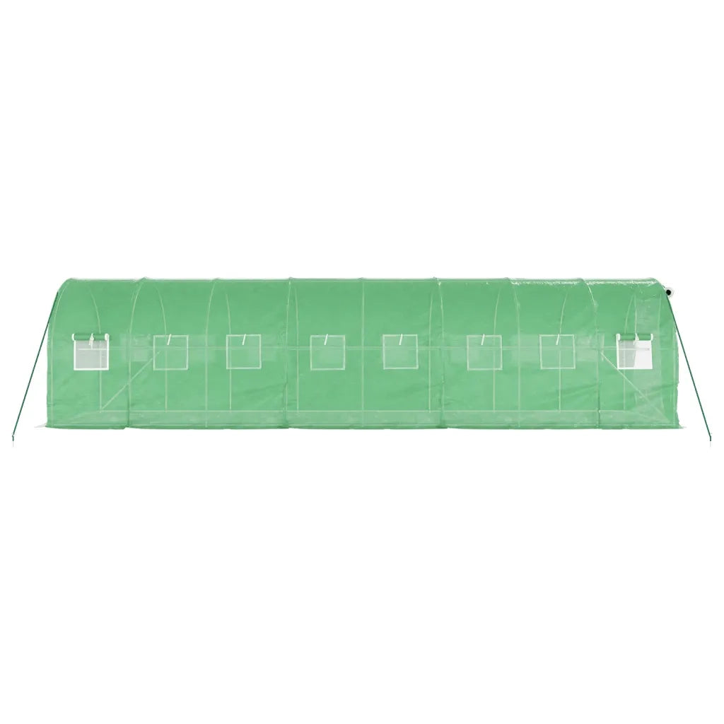 Serra con Telaio in Acciaio Verde 16 m2 8x2x2 m CFW6782561