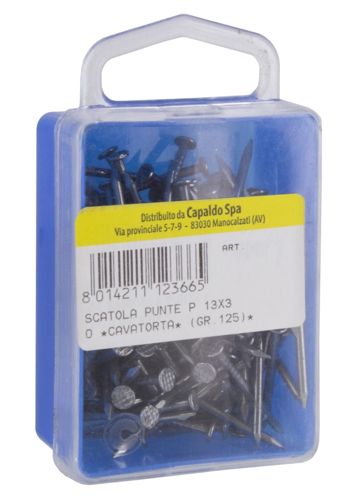 SC SCATOLA CHIODI CAMBRETTE 16X30 CAVATORTA 125 G- 5,0 pz