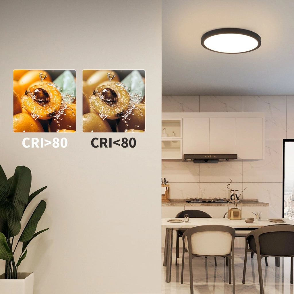 ZMH Lampada da soffitto plafoniera LED 22cm per camera letto