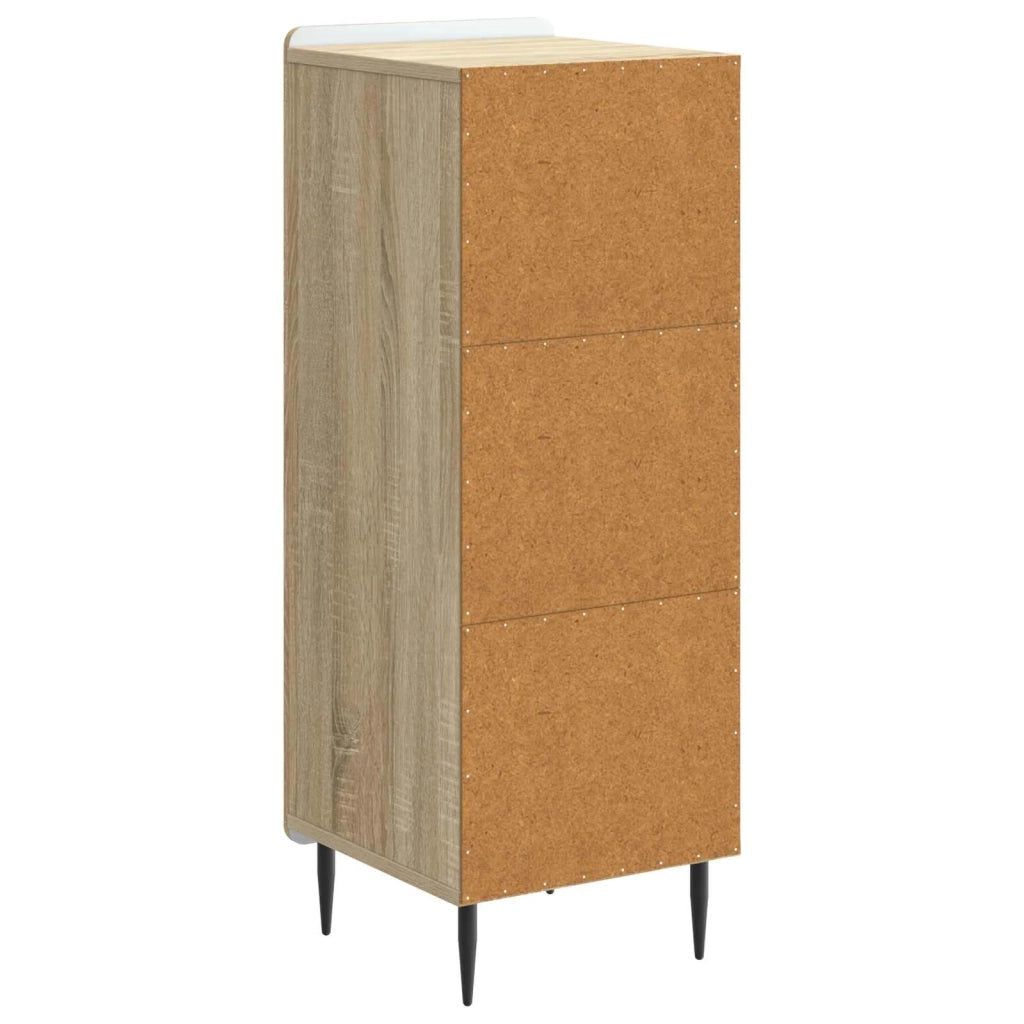 Credenza Rovere Sonoma 34,5 x 33 x 92 cm Legno ingegnerizzato 894367