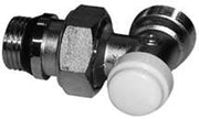 DETENTORE in Ottone SQUADRO per Caloriferi e Termosifoni  3/8 FIL 1/2