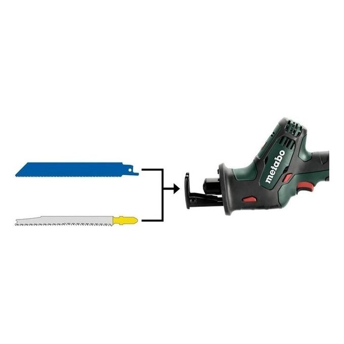 Metabo SSE 18 LTX Compact 3100 spm (fogli per minuto) Nero, Verde, Rosso