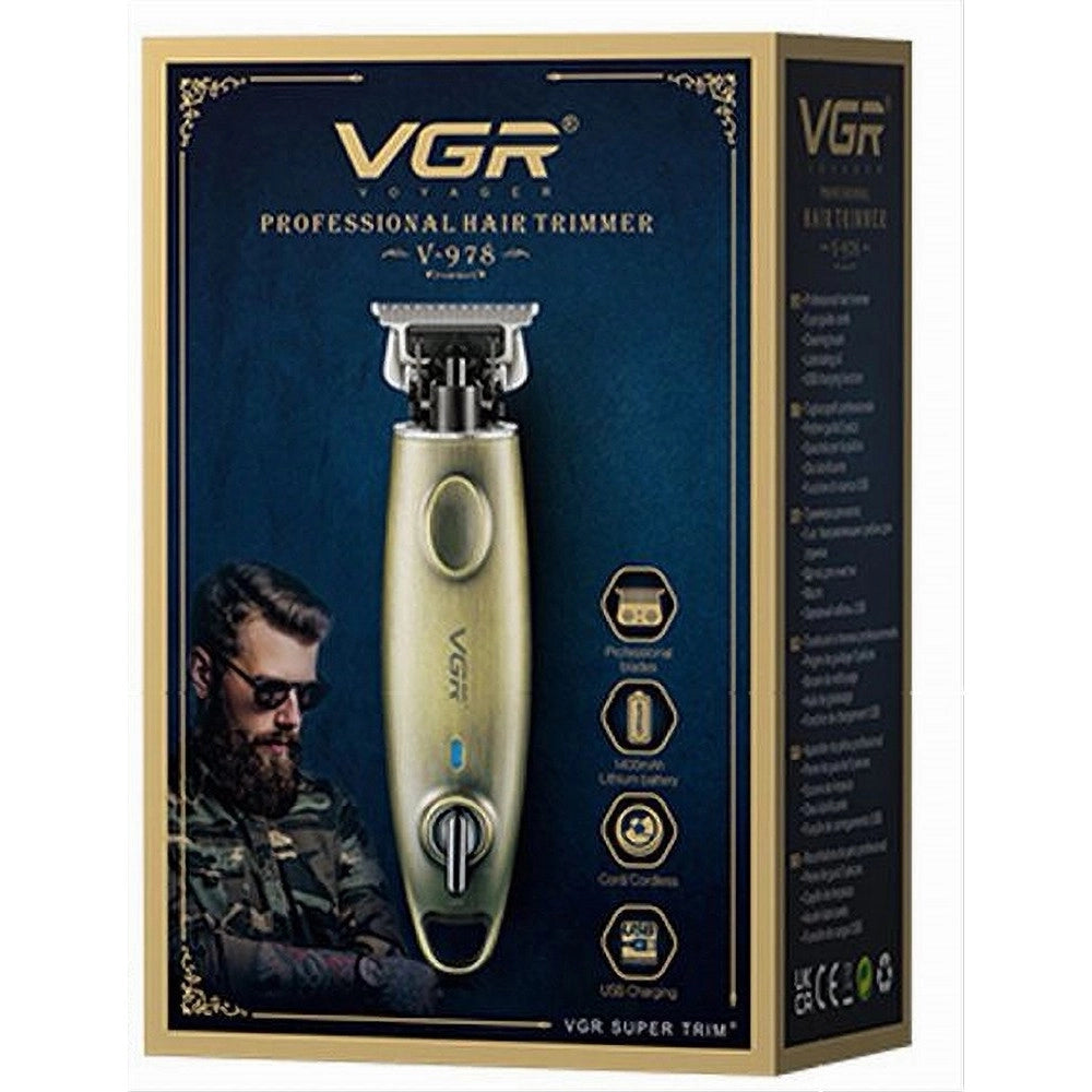 Trade Shop - Tagliacapelli Professionale Vgr V-978 | Rasoio Trimmer Barber Regolabarba -