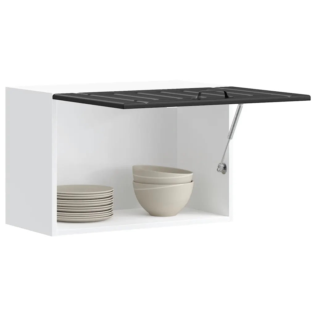 Pensile da Cucina Lucca Nero in Legno Multistrato