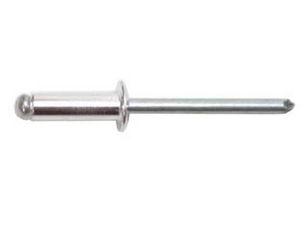 500pz  rivetti in alluminio - ø mm.4x16 cod:ferx.fer48767