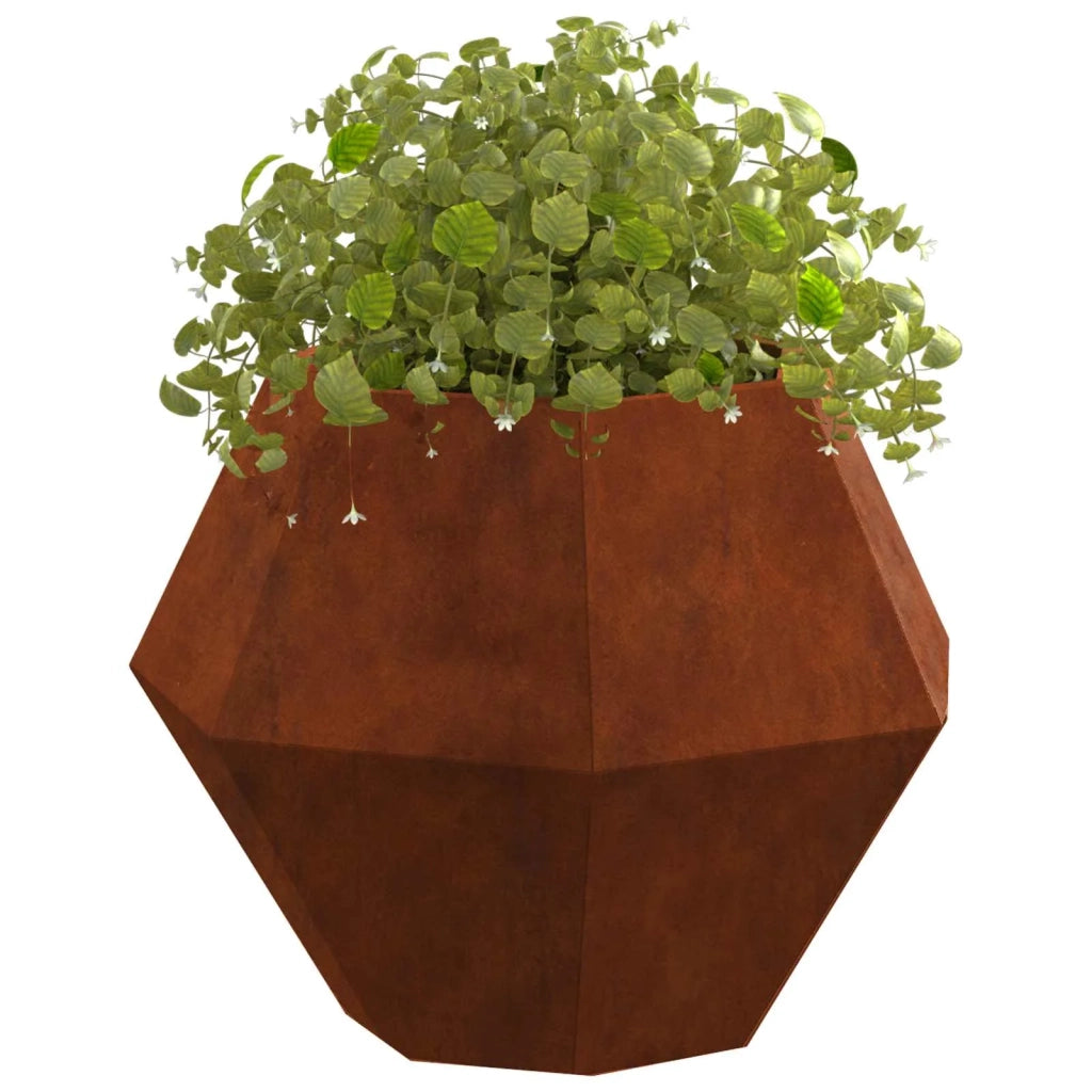 Fioriera | Cassetta per fiori | Vaso Ruggine 50 x 50 x 40 cm
