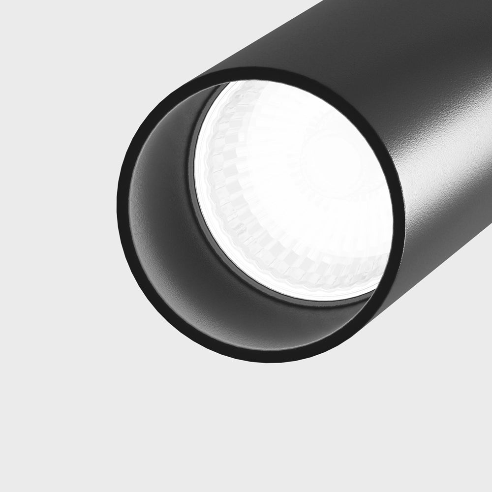 Plafoniera Maytoni Elti nera 2xGU10 77 cm alluminio