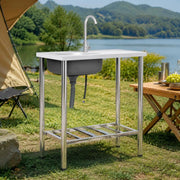Camping Sink With Stainless Steel Tap