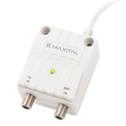 Maxital lps301 alimentatore 12v 400ma per antenne tv attive e amplificatori palo