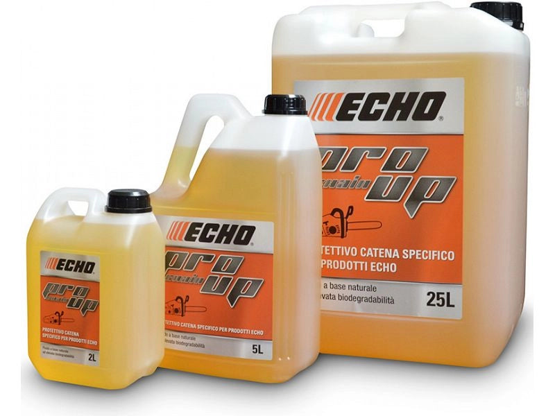 Olio Catena Motosega Biodegradabile Echo Pro Up: Massima Efficacia Eco-Friendly - 5 Lt