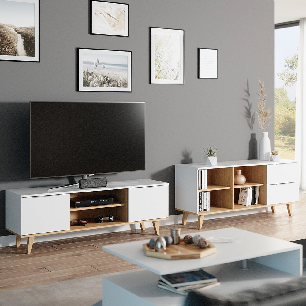 Vicco Cassettiera per camera da letto Bianco 40 x 61 cm