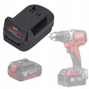 Adattatore Batteria 18V Bosch a Milwaukee BS18ML – Compatibile con Utensili Milwaukee 18V | Uscita USB 5V 2.1A