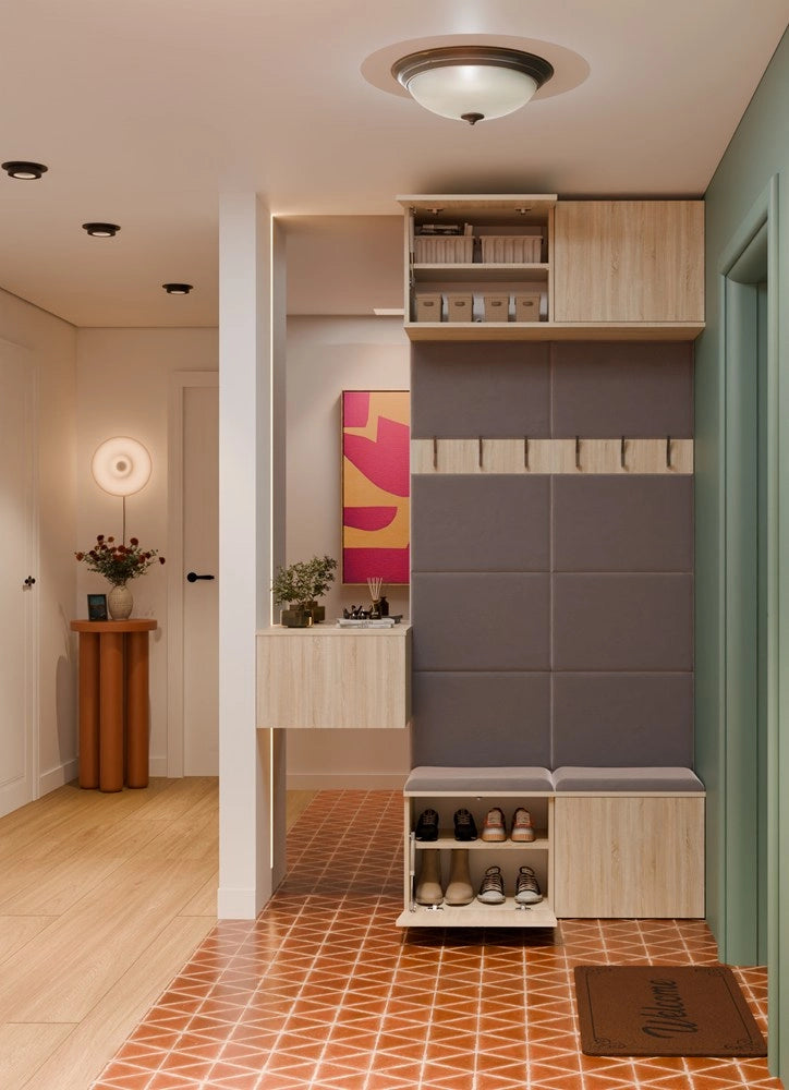 Guardaroba doppio appendiabiti HAGA II/2w rovere sonoma