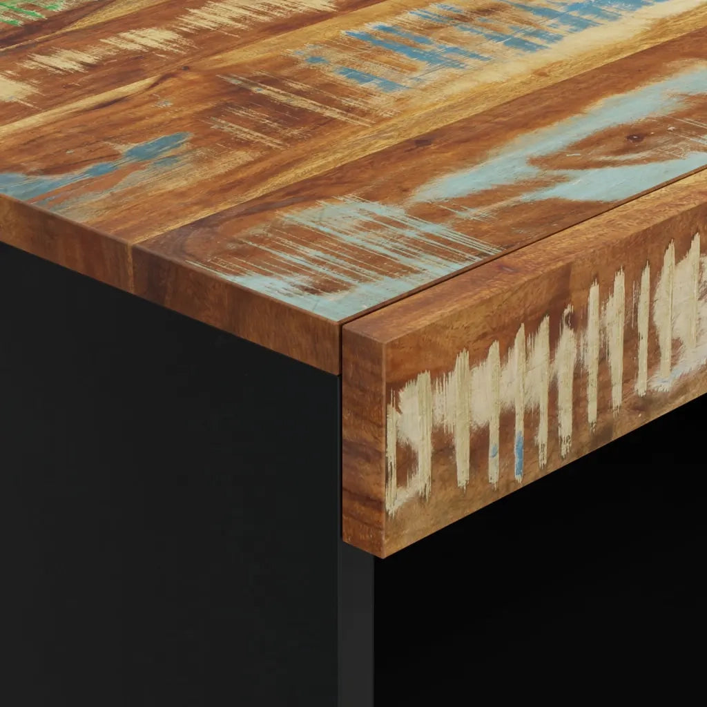 Credenza-Buffet-Armadio da cucina 60x33x75 cm in Legno Massello di Recupero