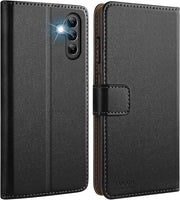 Borsa per Samsung Galaxy A13 5G - Nero con portachiavi e portafoto standard