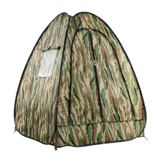 tenda mimetica pop-up per fotografia naturalistica e osservazione della fauna - 1100 x 1100 x 1400 mm - Rapido da montare e smontare con finestre laterali e borsa di trasporto, tenda