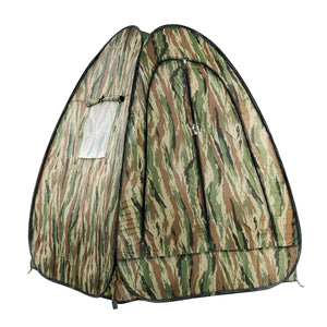 tenda mimetica pop-up per fotografia naturalistica e osservazione della fauna - 1100 x 1100 x 1400 mm - Rapido da montare e smontare con finestre laterali e borsa di trasporto, tenda