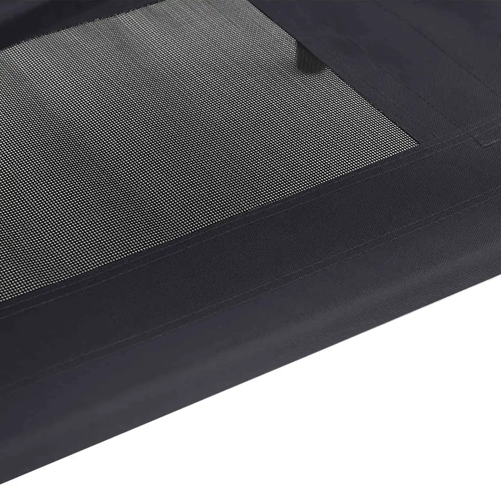 Letto per Cani Nero 122 x 93 x 106,5 cm Acciaio CFW9394842