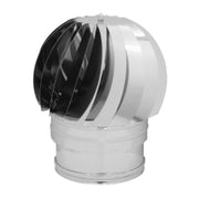 FUMAIOLO TURBO INOX AISI 304 C/CUSCINETTI D 20 CM  1 PZ