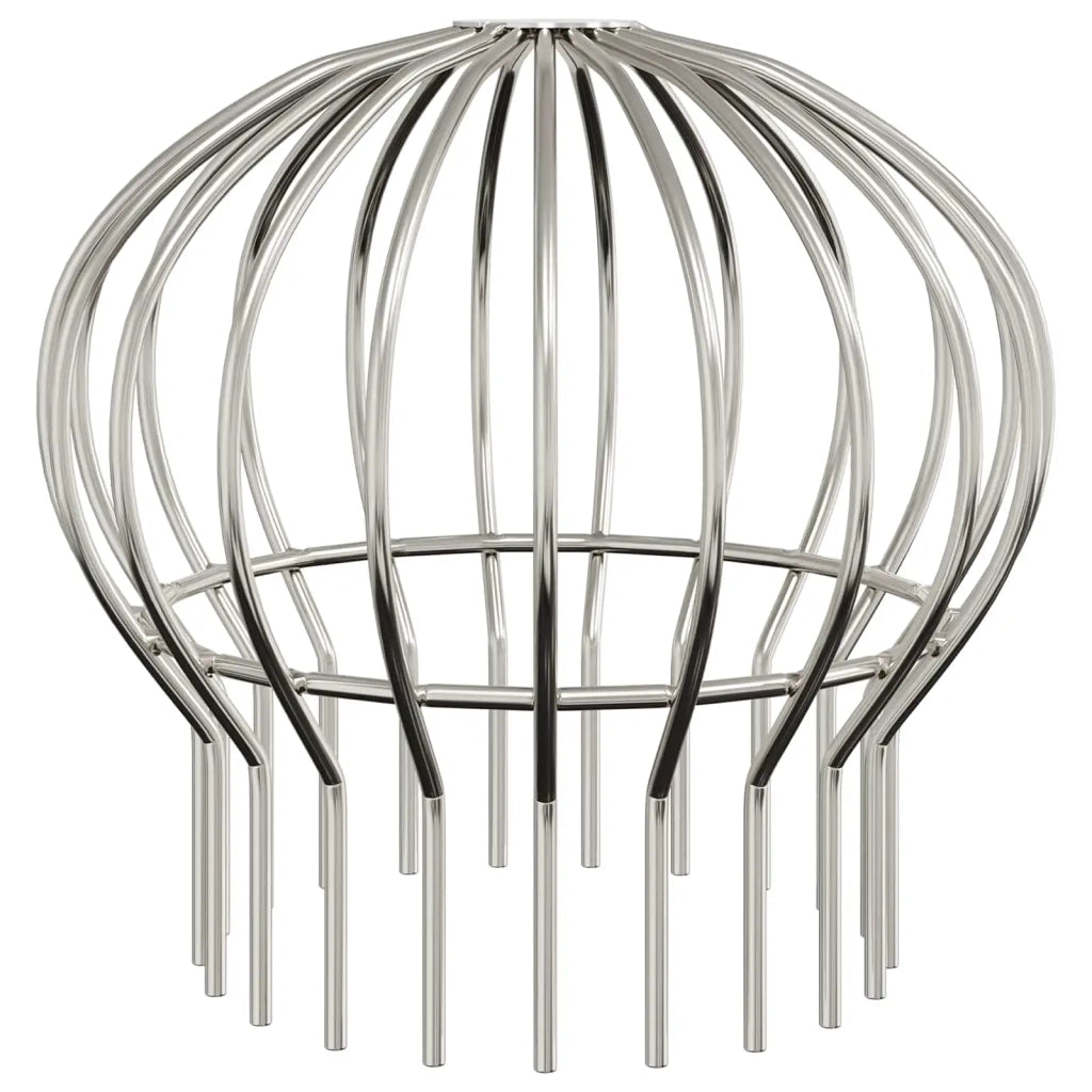 Protezione Foglie per Grondaia 2 pz Argento 200 mm CFW4066827