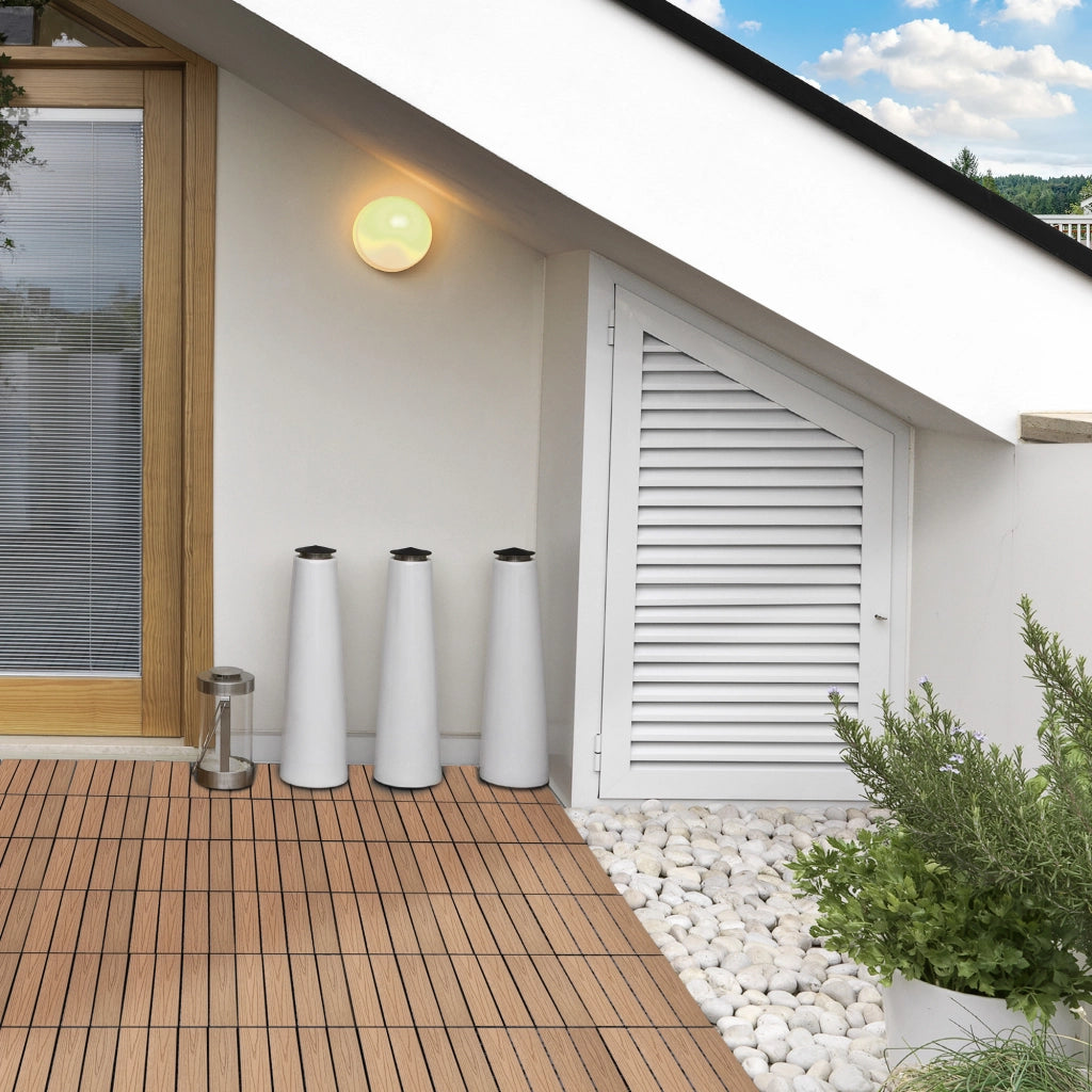 Griglia per Terrazzo ¨C zephmum ¨C 11 Pezzi, 30x30 cm
