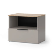 Vicco Credenza Grigio 60 x 50 cm con patta