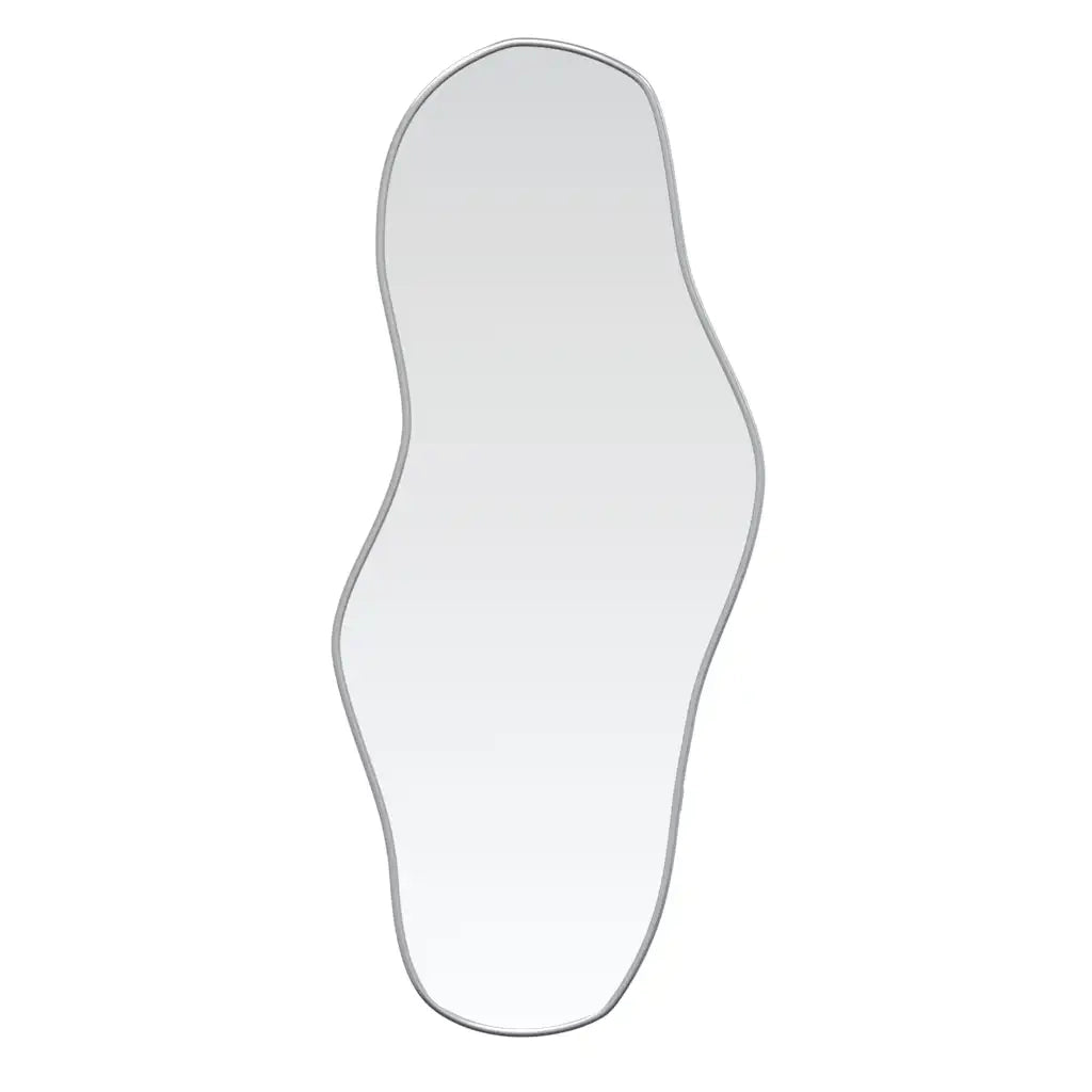 Specchio da Parete Argento 100x45 cmcod mxl 95581