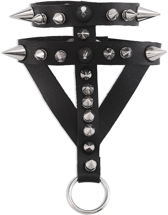 Bracciale Punk Gotico Stile - Accessori per Abbigliamento - Accessori per Halloween - Halloween Costume - Pelle PU - Comodo e Duraturo - Manopole