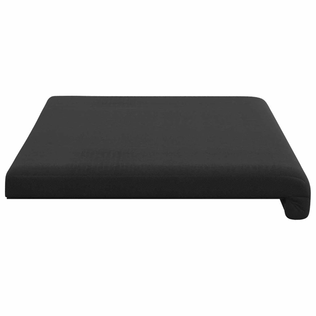 Cuscino per panchina Velvet testurizzato Nero Profondità 35 cm 42043315