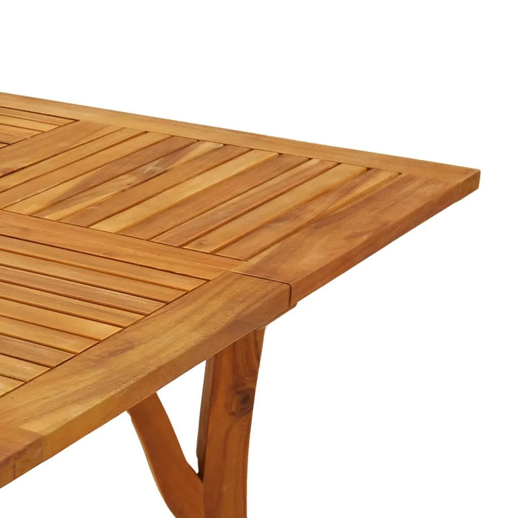 Tavolo da Giardino 85x85x75 cm Legno Massello di Acacia 363304