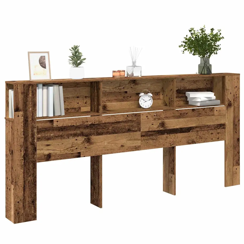 Testiera | Testata del letto Legno vecchio 220 x 18,5 x 102,5 cm