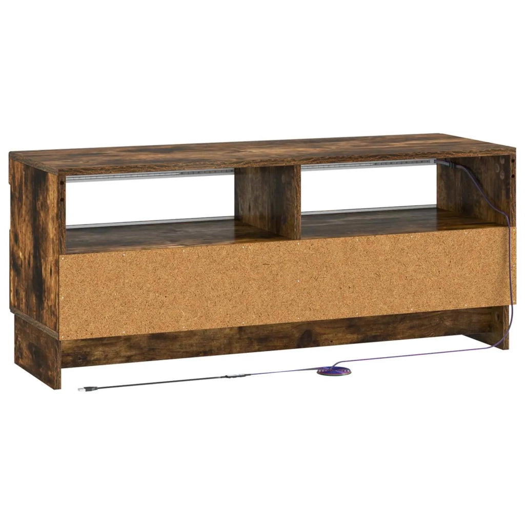 Mobile TV LED Rovere Fumo Legno ingegnerizzato 896110